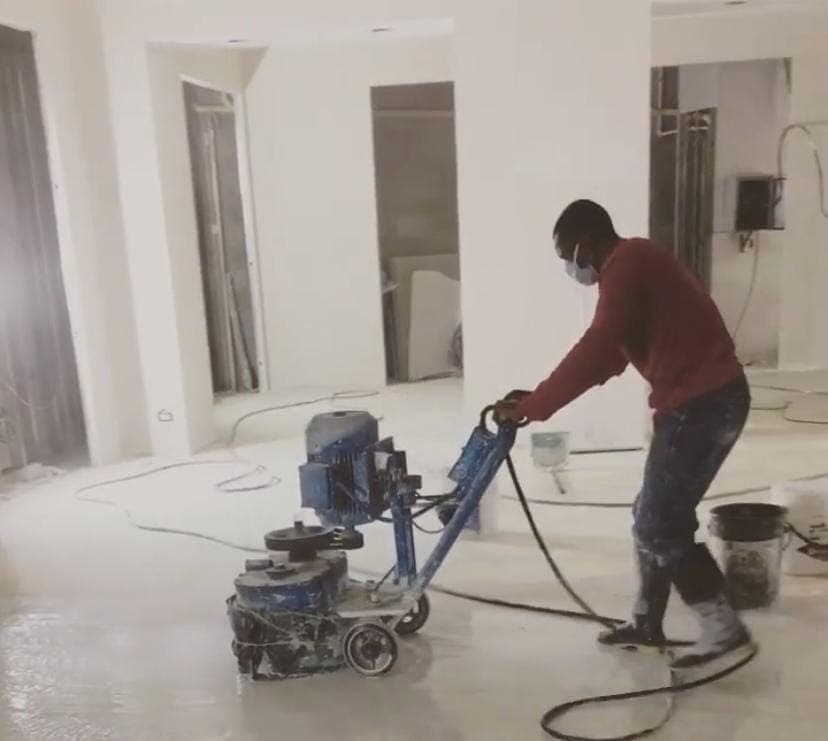 Piso de destronque terminado por PPB Ingeniería: Destronque con diamante