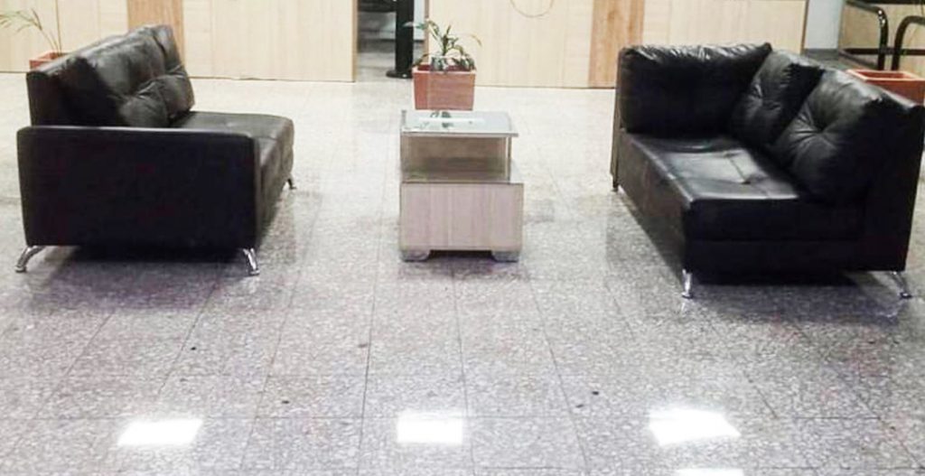 Piso en Granito Pulido